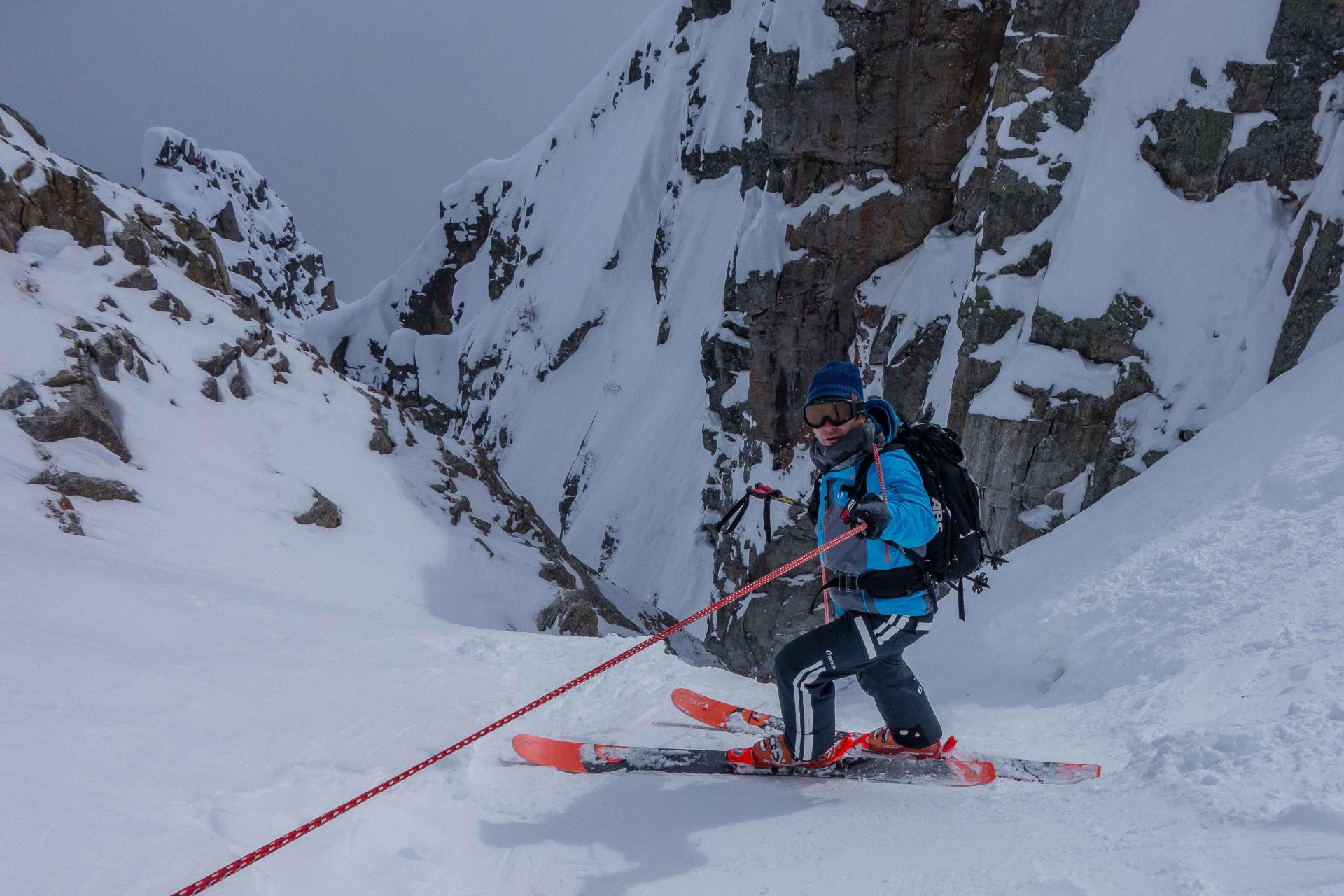 Entrée dans le couloir de l'ENSA
