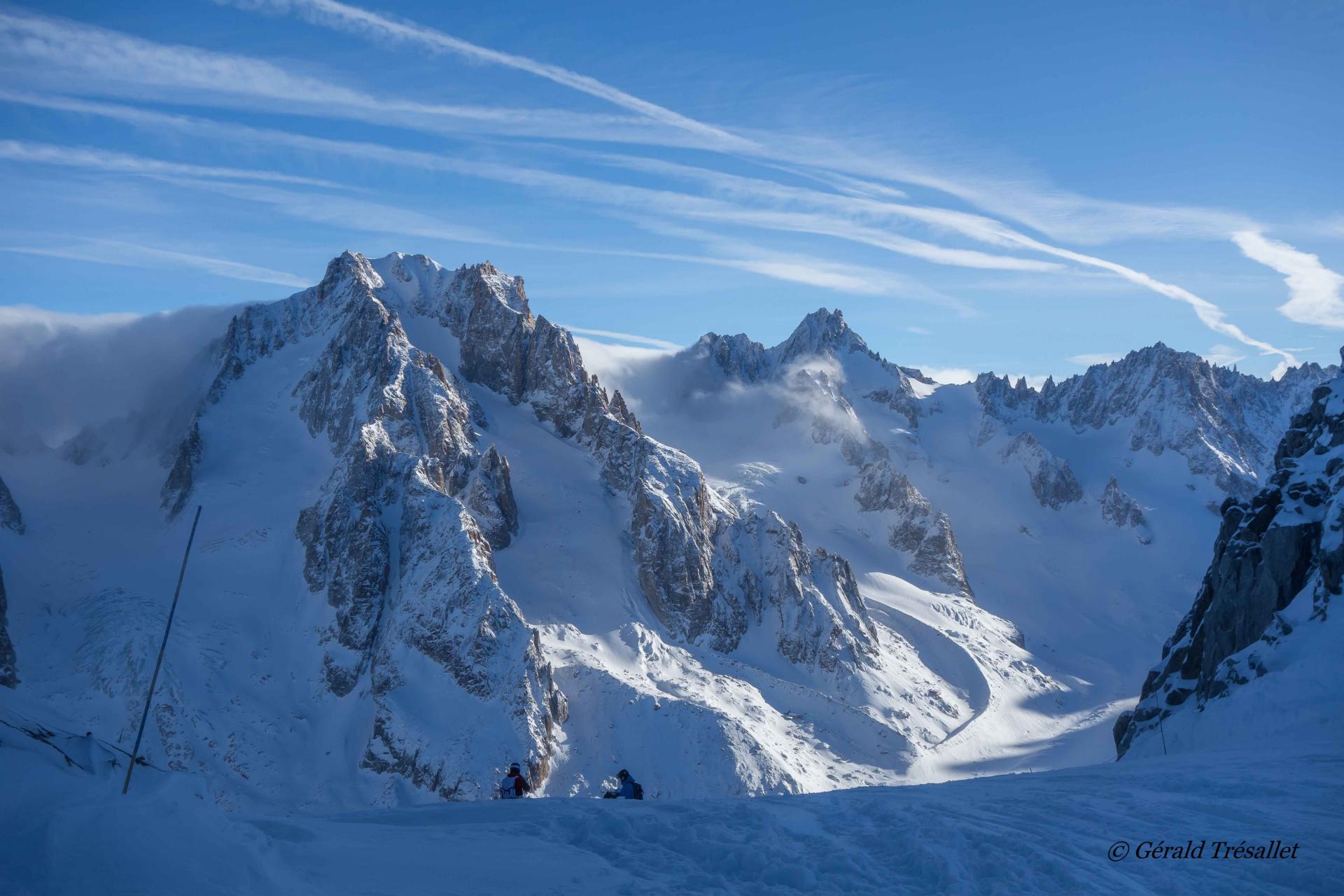 Départ du sommet