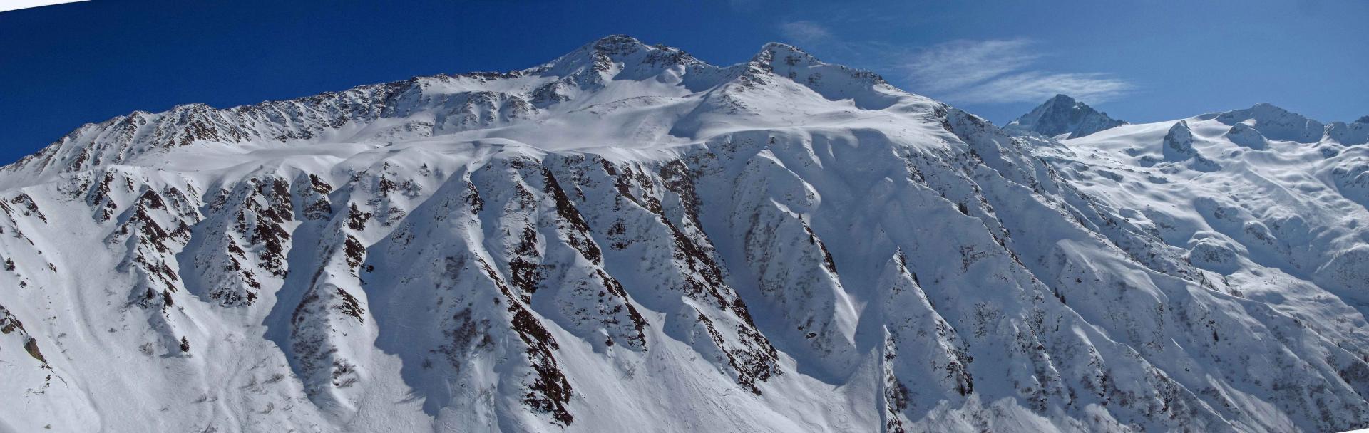 Les couloirs de la Combe de la Vormaine